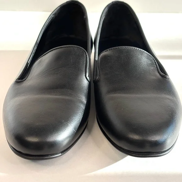 Thursday Boot Company Eden Full Grain Leather Classic Black Slip-on Loafers 6.5 - Picture 10 of 14